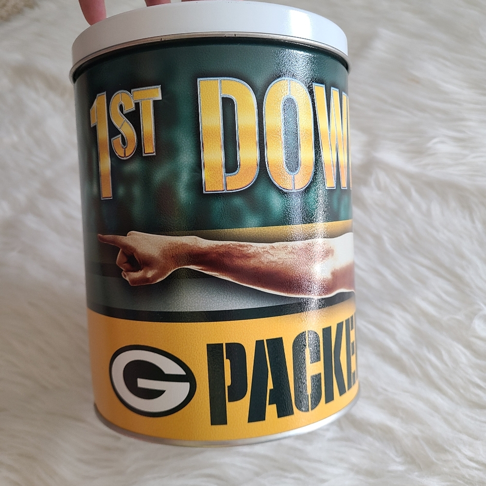 Green Bay Packer Steel Tin - Storage Containers